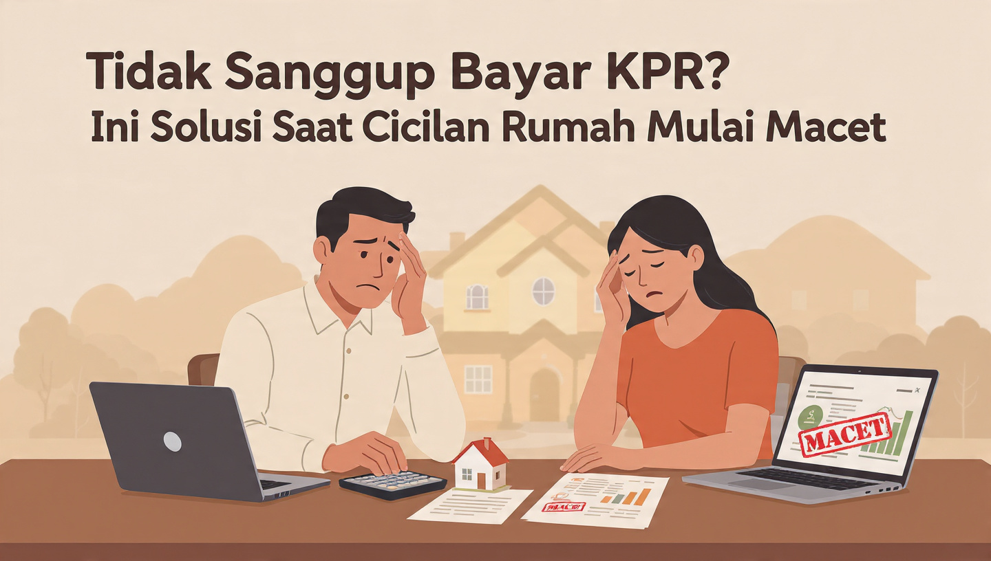 Tidak Sanggup Bayar KPR? Ini Solusi Saat Cicilan Rumah Mulai Macet